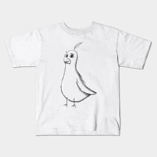 B&W Birdo Kids T-Shirt